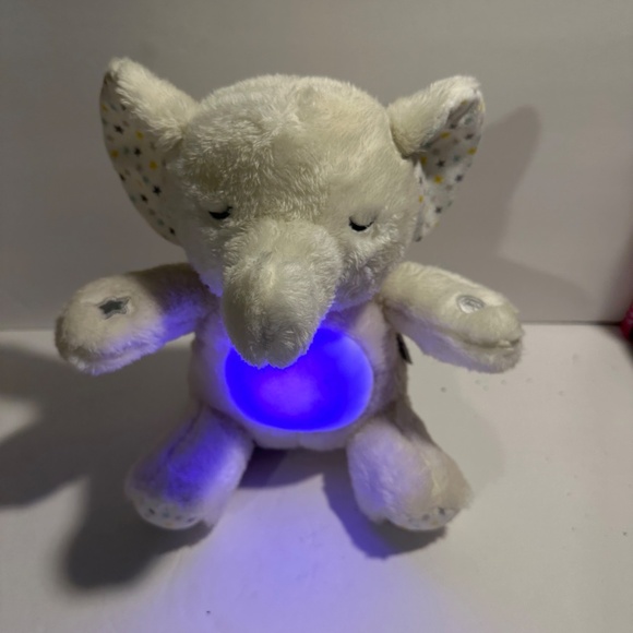 DreamGro Plush Elephant Baby Musical Color-Changing Baby soother - Picture 10 of 11